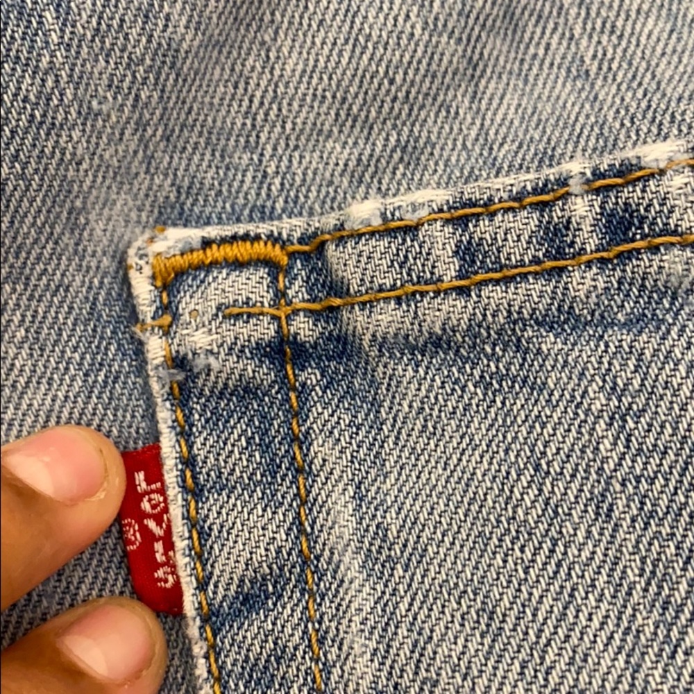 VINTAGE LEVI’S 501 high waisted short size 31 - Picture 6 of 11